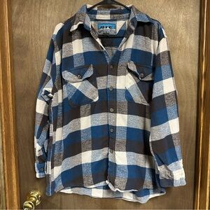 Vintage BTC Bay Trading Company Button Down Plaid Jacket